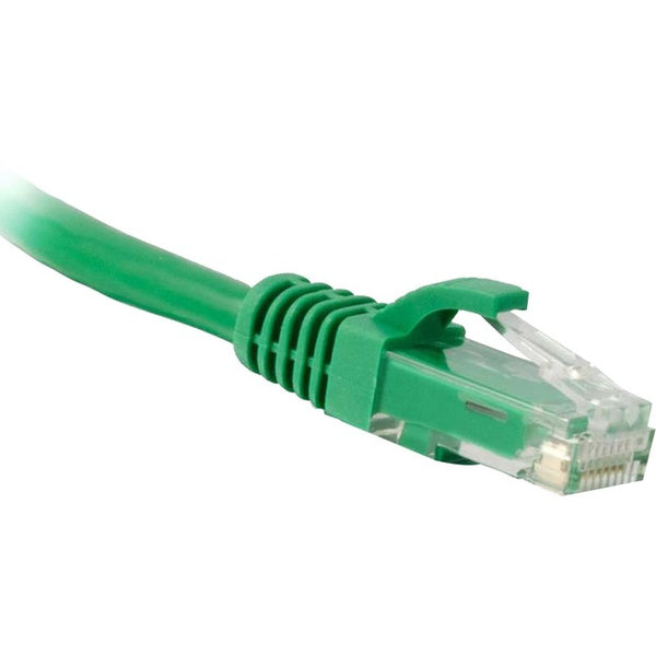 ENET Cat5e Green 14 Foot Patch Cable with Snagless Molded Boot (UTP) High-Quality Network Patch Cable RJ45 to RJ45 - 14Ft - American Tech Depot