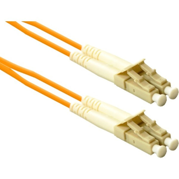 ENET 1M LC-LC Duplex Multimode 50-125 OM2 or Better Orange Fiber Patch Cable 1 meter LC-LC Individually Tested - American Tech Depot