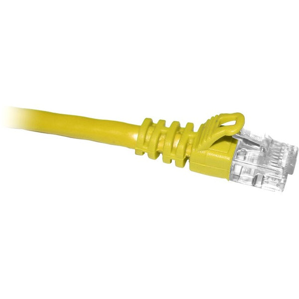 ENET Cat6 Yellow 25 Foot Patch Cable with Snagless Molded Boot (UTP) High-Quality Network Patch Cable RJ45 to RJ45 - 25Ft - American Tech Depot