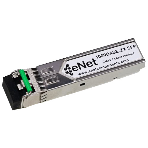 Cisco Compatible GLC-ZX-SM-RGD - Functionally Identical 1000BASE-ZX SFP 1550nm DOM Enabled 80km Duplex LC Connector Industrial Temp