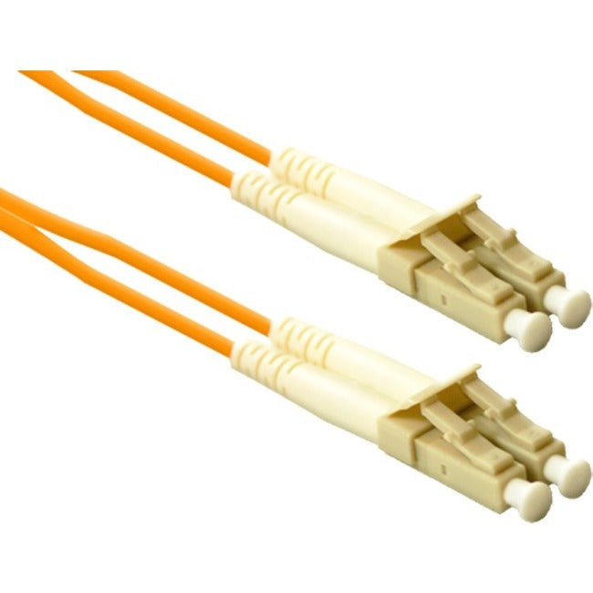 ENET 2M LC-LC Duplex Multimode 62.5-125 OM1 or Better Orange Fiber Patch Cable 2 meter LC-LC Individually Tested - American Tech Depot