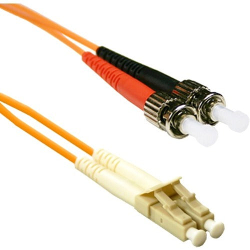 ENET 1M ST-LC Duplex Multimode 62.5-125 OM1 or Better Orange Fiber Patch Cable 1 meter ST-LC Individually Tested - American Tech Depot