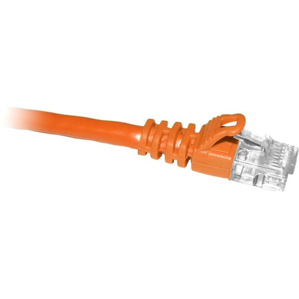 ENET Cat6 Orange 10 Foot Patch Cable with Snagless Molded Boot (UTP) High-Quality Network Patch Cable RJ45 to RJ45 - 10Ft - American Tech Depot