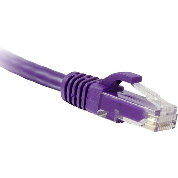 ENET Cat6 Purple 25 Foot Patch Cable with Snagless Molded Boot (UTP) High-Quality Network Patch Cable RJ45 to RJ45 - 25Ft - American Tech Depot