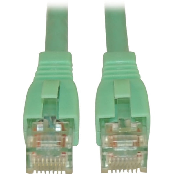 Tripp Lite 3ft Augmented Cat6 Cat6a Snagless 10G Patch Cable RJ45 M-M Aqua 3' - American Tech Depot