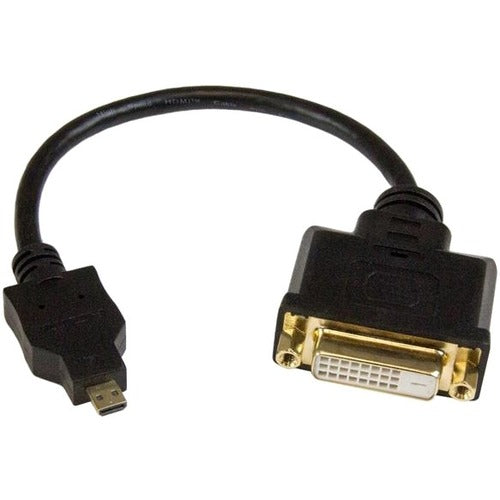 StarTech.com Micro HDMI to DVI-D Adapter M-F - 8in - American Tech Depot