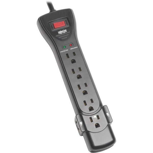 Tripp Lite Surge Protector Power Strip 7 Outlet 25 ' Cord Black 2160 J - American Tech Depot