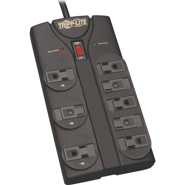 Tripp Lite Surge Protector Power Strip 8 Outlet 8 ' Cord Black 1440 J - American Tech Depot