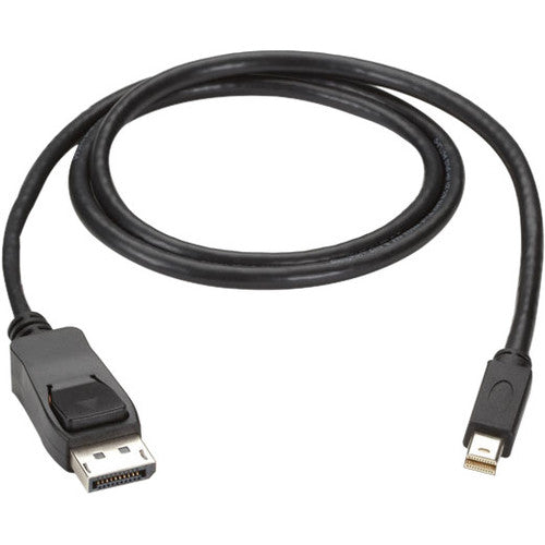 Black Box Mini DisplayPort to DisplayPort Cable, MM, 3-ft. (0.9-m) - American Tech Depot