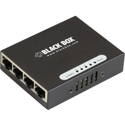 Black Box USB-Powered Gigabit 4-Port Switch with EU Power Supply - American Tech Depot