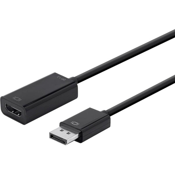 Monoprice DisplayPort 1.2a to 4K HDMI Active Adapter, Black - American Tech Depot