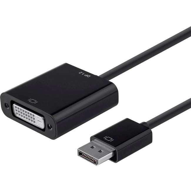 Monoprice DisplayPort 1.2a to DVI Active Adapter, Black - American Tech Depot