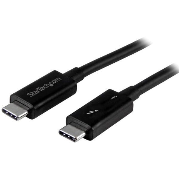 StarTech.com Thunderbolt 3 Cable - 40Gbps - Daisy Chainable - Passive - USB C Cable - USB-C Thunderbolt to Thunderbolt Cable - American Tech Depot