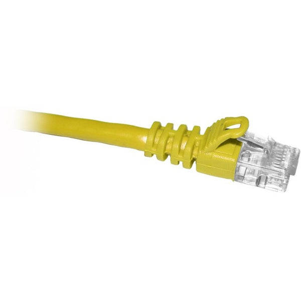 ENET Cat5e Yellow 6 Foot Patch Cable with Snagless Molded Boot (UTP) High-Quality Network Patch Cable RJ45 to RJ45 - 6Ft - American Tech Depot