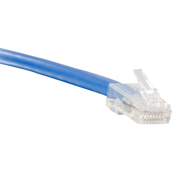 ENET Cat6 Blue 4 Foot Non-Booted (No Boot) (UTP) High-Quality Network Patch Cable RJ45 to RJ45 - 4Ft - American Tech Depot