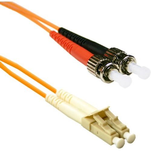 ENET 15M ST-LC Duplex Multimode 62.5-125 OM1 or Better Orange Fiber Patch Cable 15 meter ST-LC Individually Tested - American Tech Depot