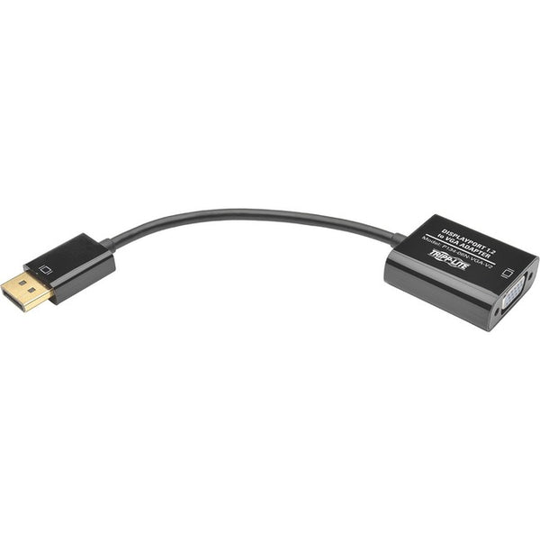 Tripp Lite 6in DisplayPort to VGA Adapter Active Converter DP to VGA M-F DPort 1.2 6" - American Tech Depot