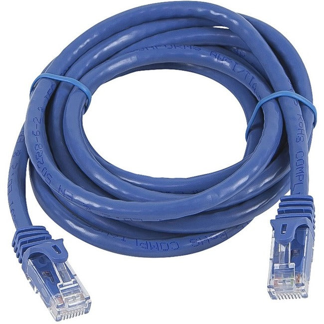 Monoprice FLEXboot Series Cat5e 24AWG UTP Ethernet Network Patch Cable, 7ft Blue - American Tech Depot