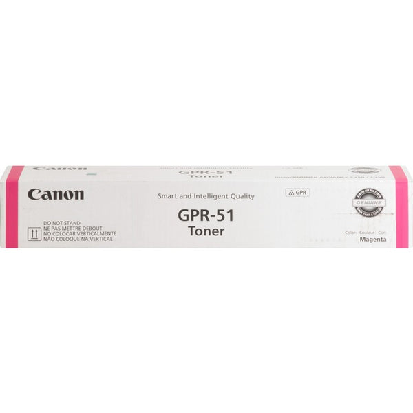 Canon GPR-51 Original Laser Toner Cartridge - Magenta - 1 Each