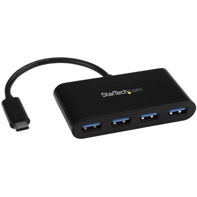 StarTech.com USB C Hub - 4 Port USB C to USB-A (4x) - Bus Powered USB Hub - USB Type C to USB Hub - USB-C to USB - USB 3.1 Type C - American Tech Depot