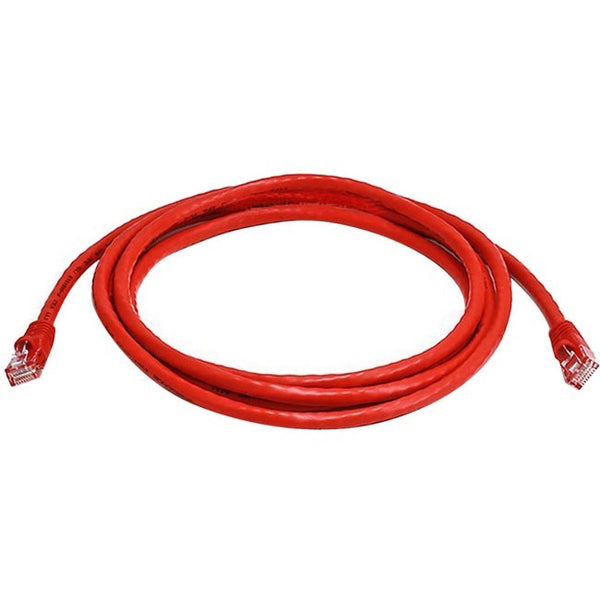 Monoprice Cat6 24AWG UTP Ethernet Network Patch Cable, 7ft Red - American Tech Depot