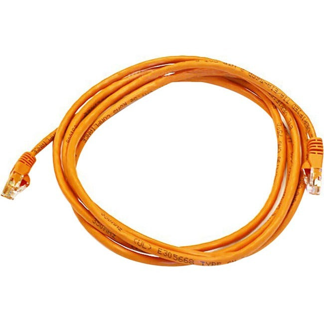 Monoprice Cat6 24AWG UTP Ethernet Network Patch Cable, 7ft Orange - American Tech Depot