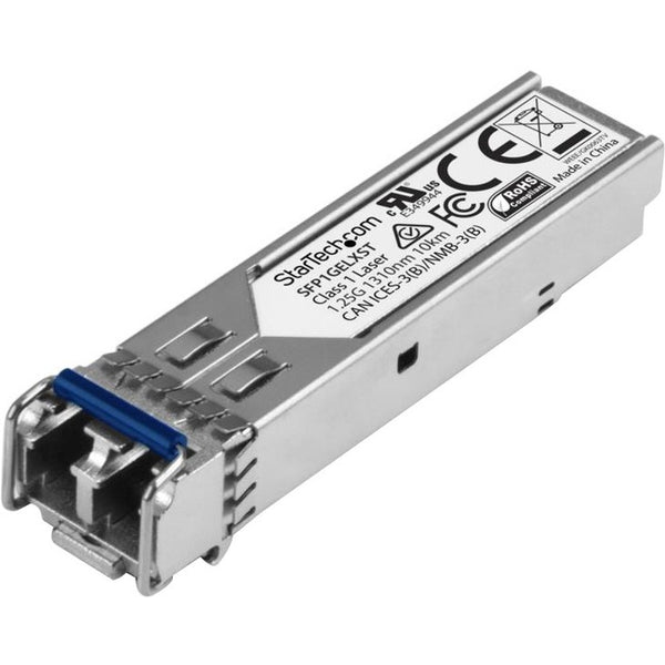 StarTech.com Juniper SFP-1GE-LX Compatible SFP Module - 1000BASE-LX - 1GE SFP 1GbE Single Mode Fiber SMF Optic Transceiver - 10km DDM