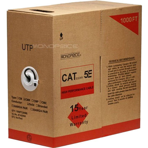 Monoprice Cat. 5e UTP Network Cable - American Tech Depot