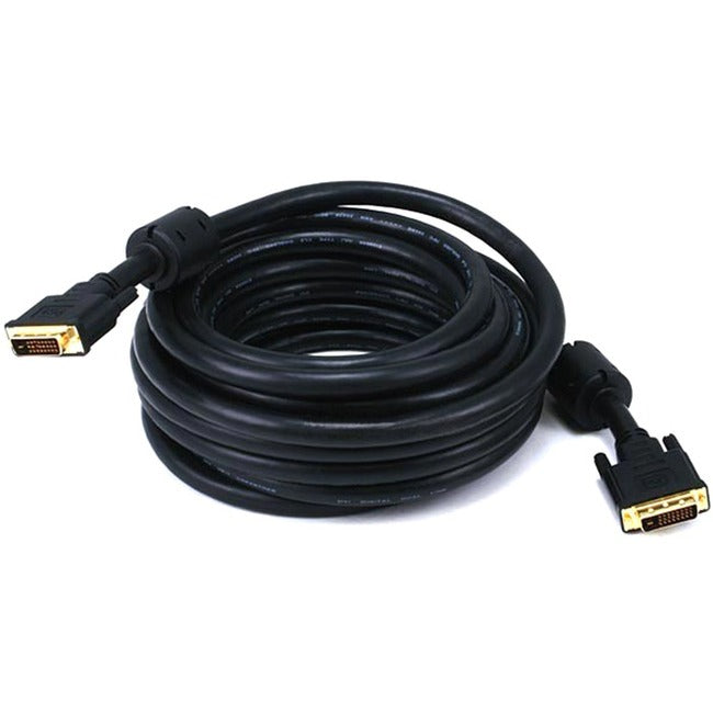 Monoprice 25ft 24AWG CL2 Dual Link DVI-D Cable - Black - American Tech Depot