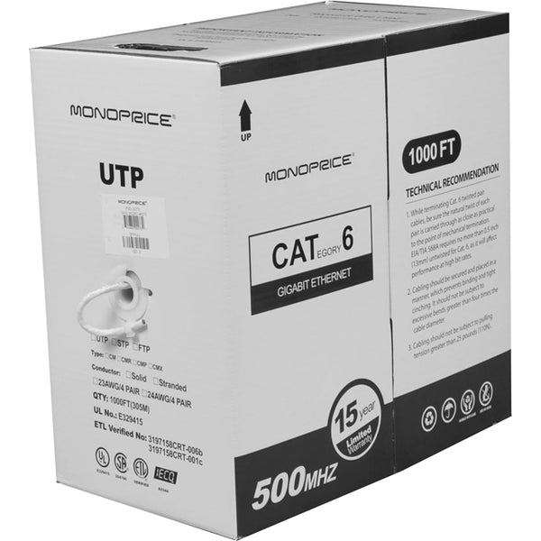 Monoprice Cat. 6 UTP Network Cable - American Tech Depot