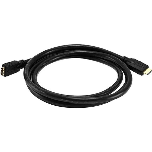 Monoprice Commercial Series High Speed HDMI Extension Cable, 6ft Black - American Tech Depot