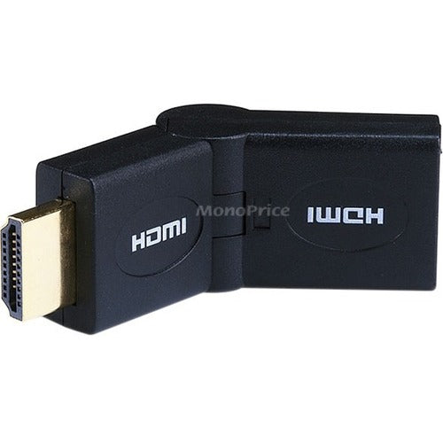 Monoprice HDMI Port Saver Adapter (Male to Female) - Swiveling Type - American Tech Depot