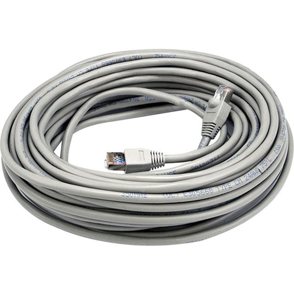 Monoprice Cat5e 24AWG STP Ethernet Network Patch Cable, 50ft Gray - American Tech Depot