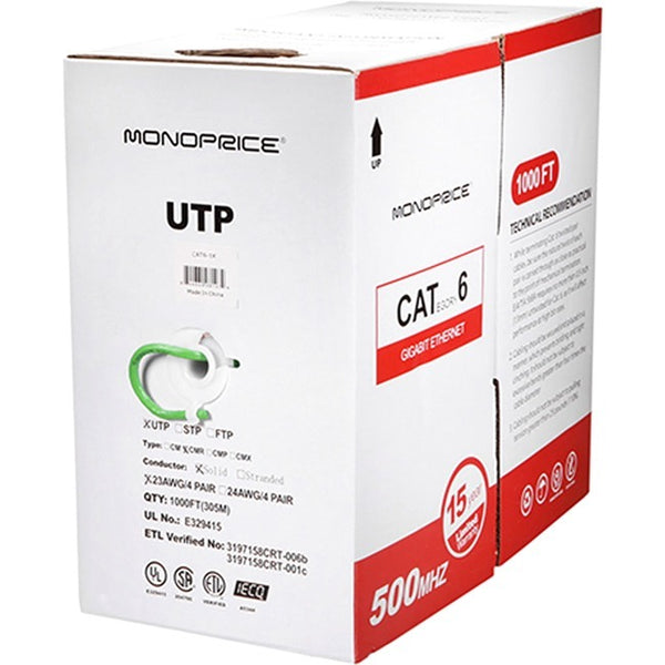 Monoprice Cat. 6 UTP Network Cable - American Tech Depot