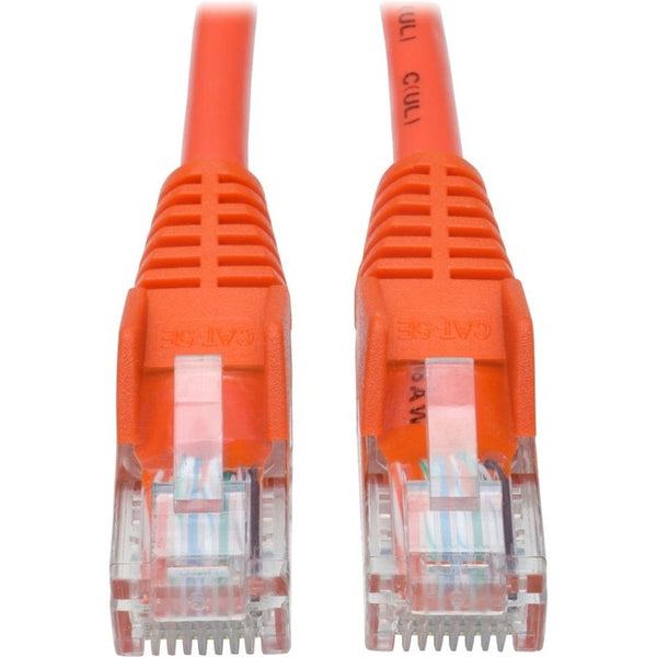 Tripp Lite 25ft Cat5 Cat5e Snagless Molded Patch Cable UTP Orange RJ45 M-M 25' - American Tech Depot