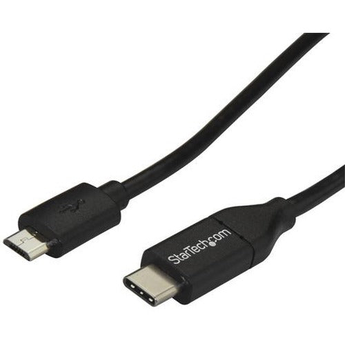 StarTech.com 2m 6 ft USB C to Micro USB Cable - M-M - USB 2.0 - USB-C to Micro USB Charge Cable - USB 2.0 Type C to Micro B Cable - American Tech Depot