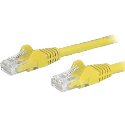 StarTech.com 20ft CAT6 Ethernet Cable - Yellow Snagless Gigabit CAT 6 Wire - 100W PoE RJ45 UTP 650MHz Category 6 Network Patch Cord UL-TIA - American Tech Depot