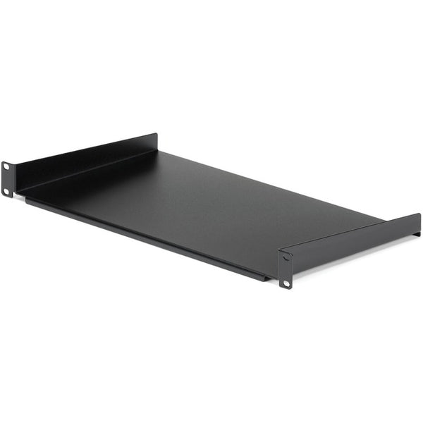 StarTech.com 1U Server Rack Cabinet Shelf - Fixed 10" Deep Cantilever Rackmount Tray for 19" Data-AV-Network Enclosure w-cage nuts, screws