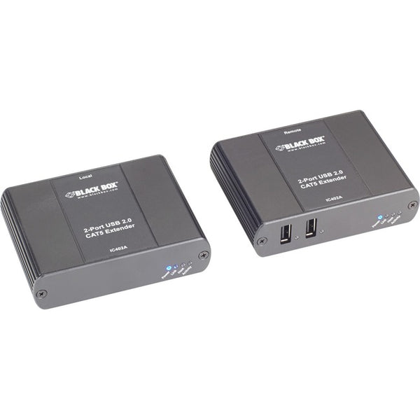 Black Box CATx USB 2.0 Extender - 2-Port