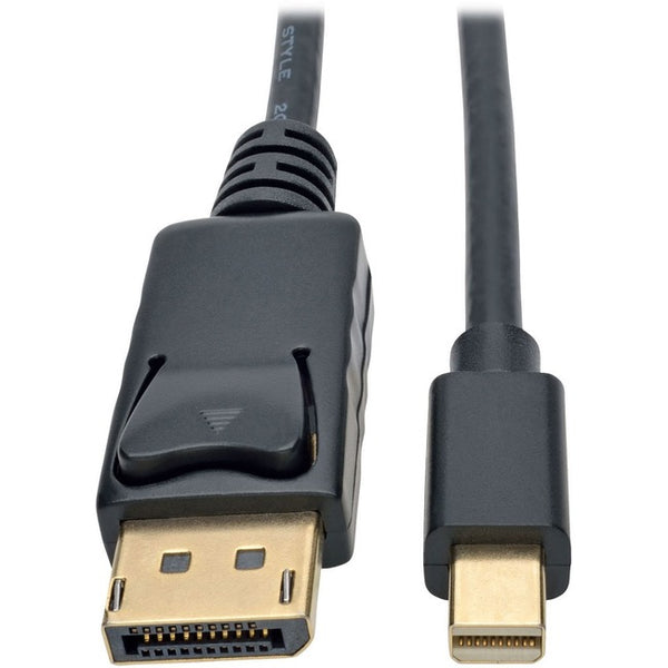 Tripp Lite Mini DisplayPort to DisplayPort 1.2 Adapter Cable 4K @ 60Hz 10ft - American Tech Depot