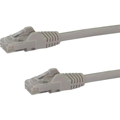 StarTech.com 125ft CAT6 Ethernet Cable - Gray Snagless Gigabit CAT 6 Wire - 100W PoE RJ45 UTP 650MHz Category 6 Network Patch Cord UL-TIA - American Tech Depot