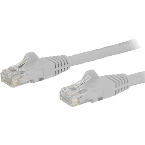 StarTech.com 125ft CAT6 Ethernet Cable - White Snagless Gigabit CAT 6 Wire - 100W PoE RJ45 UTP 650MHz Category 6 Network Patch Cord UL-TIA - American Tech Depot