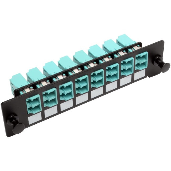 Tripp Lite Toolless Pass-Through Fiber Patch Panel MMF-SMF 8 LC Connectors - American Tech Depot