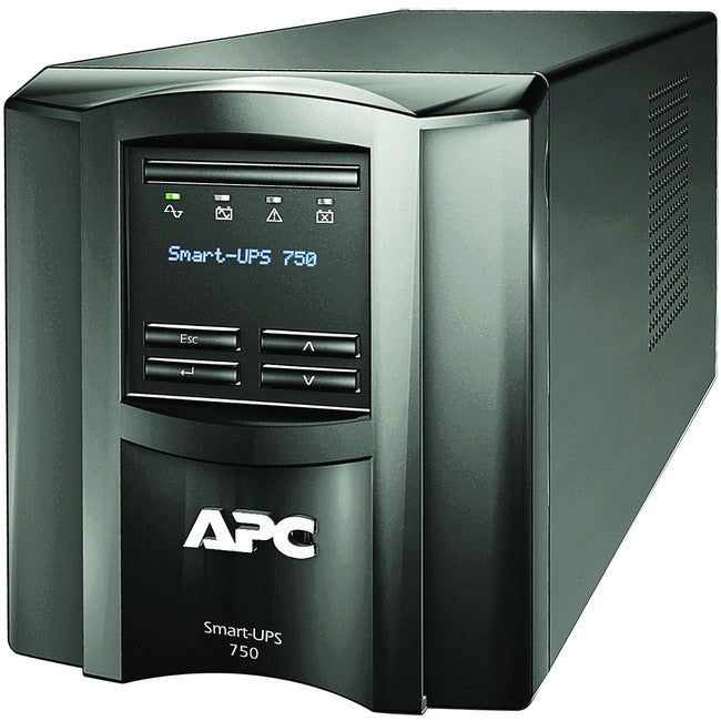 APC by Schneider Electric Smart-UPS 750VA LCD 120V with SmartConnect - American Tech Depot