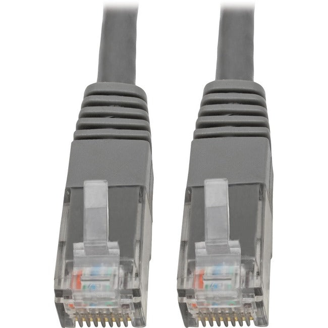 Tripp Lite Cat6 Cat5e Gigabit Molded Patch Cable RJ45 M-M 550MHz Gray 6ft - American Tech Depot