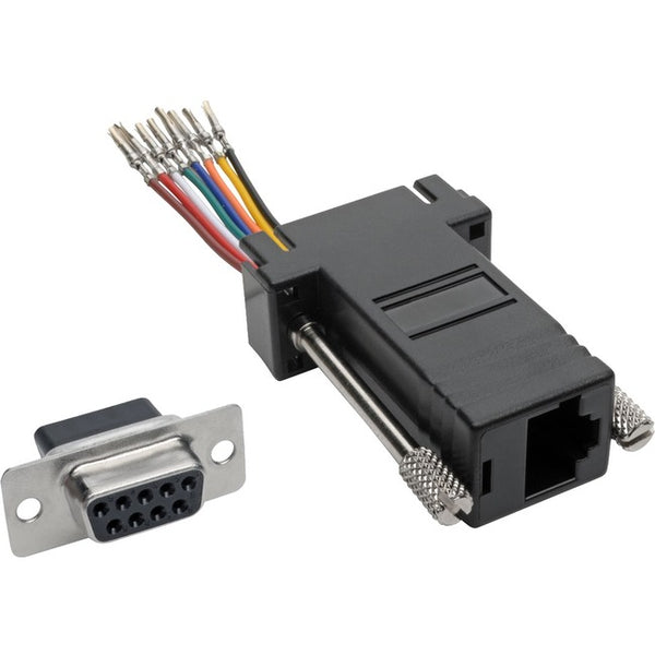 Tripp Lite DB9 to RJ45 Modular Serial Adapter F-F RS-232 RS-422 RS-485 - American Tech Depot