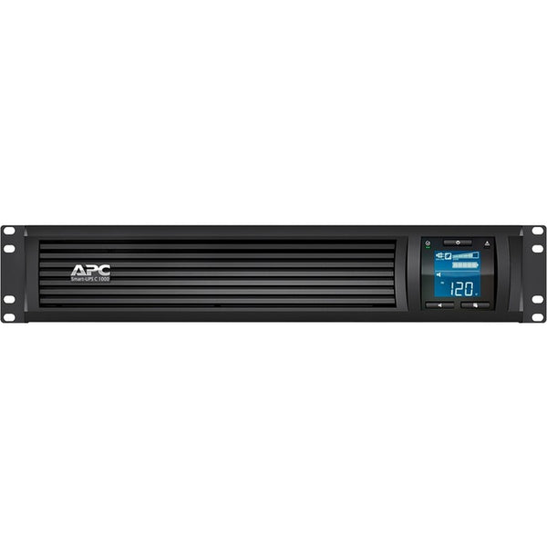 APC by Schneider Electric Smart-UPS C 1000VA LCD RM 2U 120V with SmartConnect - American Tech Depot