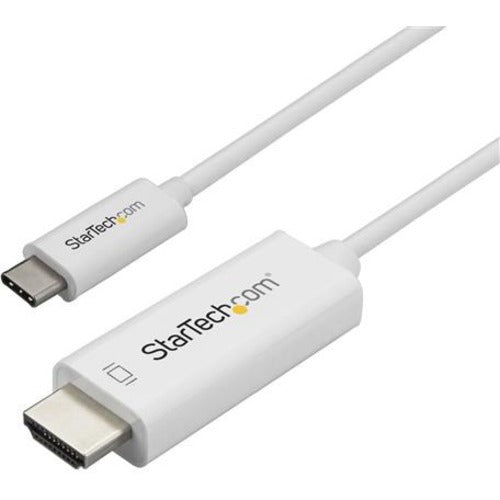 StarTech.com 3ft (1m) USB C to HDMI Cable - 4K 60Hz USB Type C DP Alt Mode to HDMI 2.0 Video Display Adapter Cable - Works w-Thunderbolt 3 - American Tech Depot