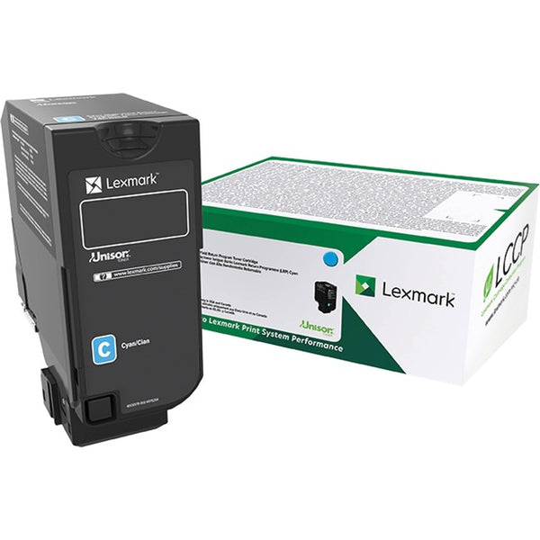 Lexmark Original Toner Cartridge - Cyan