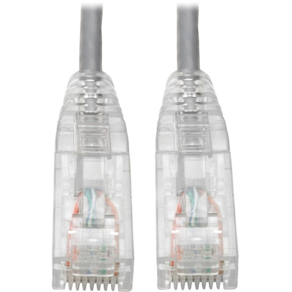 Tripp Lite Cat6 UTP Patch Cable (RJ45) - M-M, Gigabit, Snagless, Molded, Slim, Gray, 2 ft. - American Tech Depot